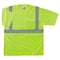 Ergodyne Hi-Vis T-Shirt, 100% recycled polyester, Lime, XS 8289-ECO - alternate 9